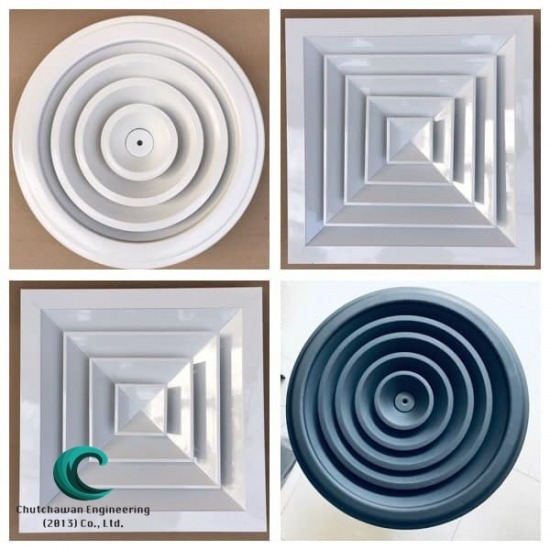 โรงงานผลิตหน้ากากแอร์นนทบุรี - ชัชวาลย์ เอ็นจิเนียริ่ง - หัวจ่ายแอร์ ราคาถูก