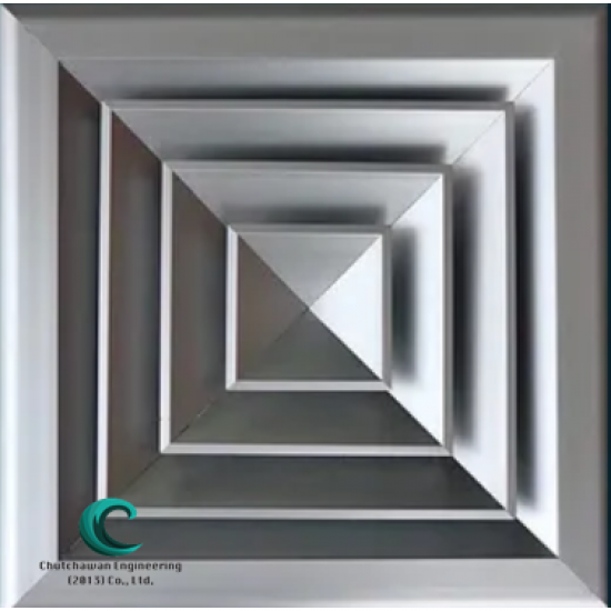 โรงงานผลิตหน้ากากแอร์นนทบุรี - ชัชวาลย์ เอ็นจิเนียริ่ง - หน้ากากแอร์อลูมิเนียม ราคา